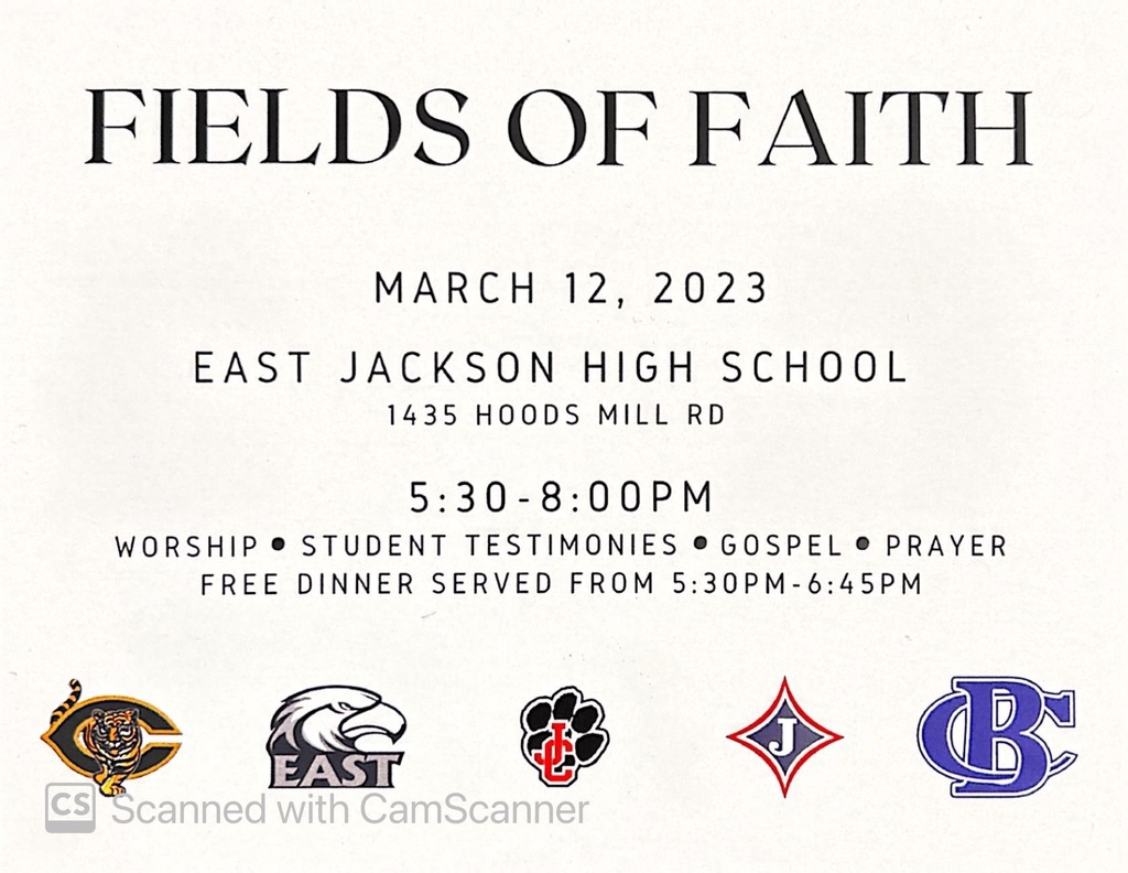 FCA Fields of Faith Invitation