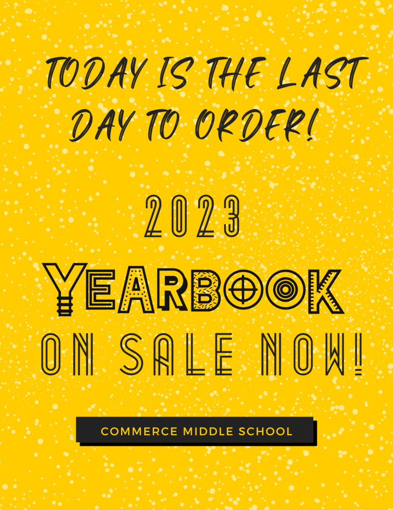 Yearbook Announcement